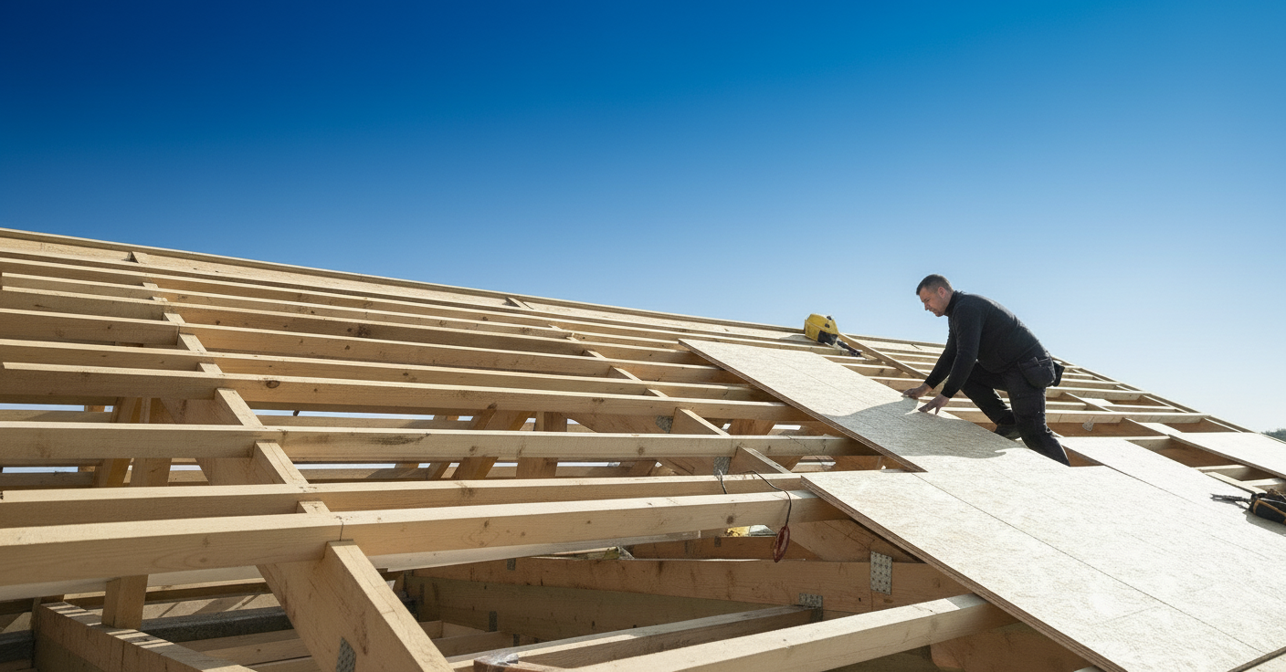 Isolation toiture sarking fibre de bois Dijon - Duramen Construction