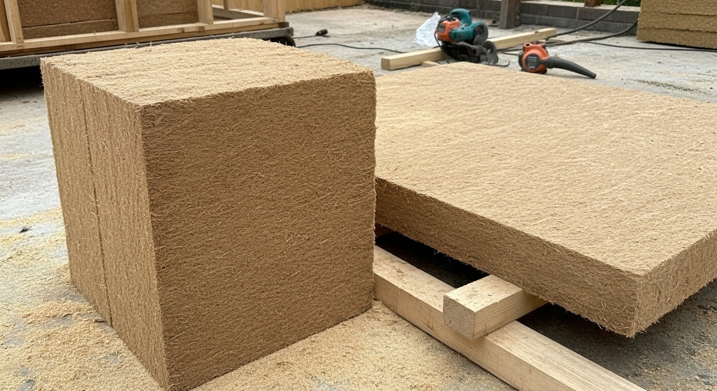 Panneaux fibre de bois haute densité pour sarking isolation toiture extérieure à Dijon